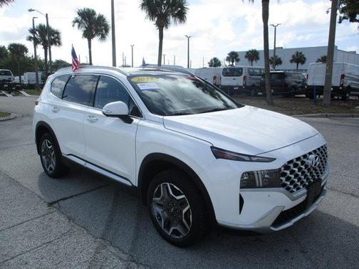 Serenity White Pearl 2023 Hyundai Santa Fe Plug-In Hybrid Limited