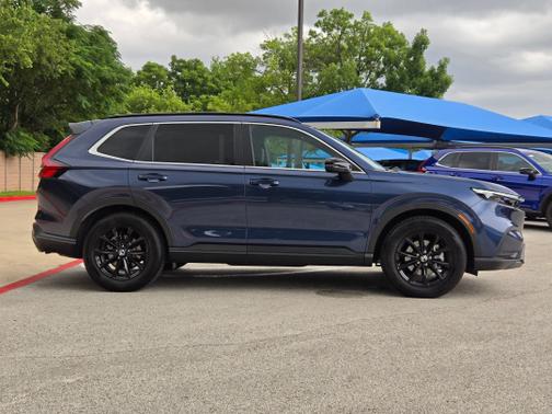 Canyon River Blue Metallic 2025 Honda CR-V Hybrid
