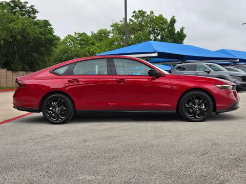 Radiant Red Metallic 2025 Honda Accord