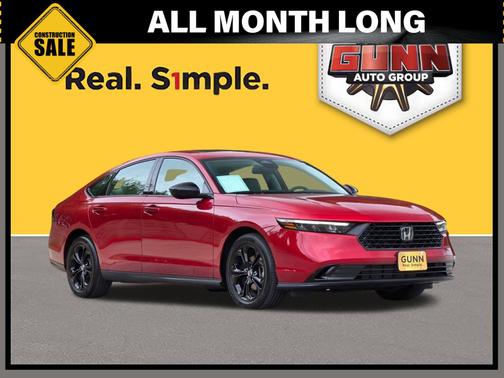 Radiant Red Metallic 2025 Honda Accord