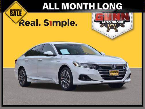 Platinum White Pearl 2021 Honda Accord Hybrid