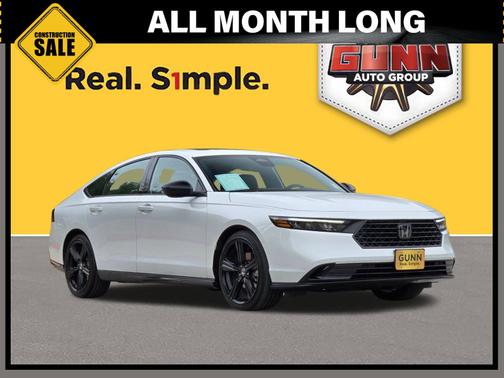 Platinum White Pearl 2025 Honda Accord Hybrid