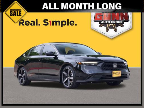 Crystal Black Pearl 2024 Honda Accord Hybrid
