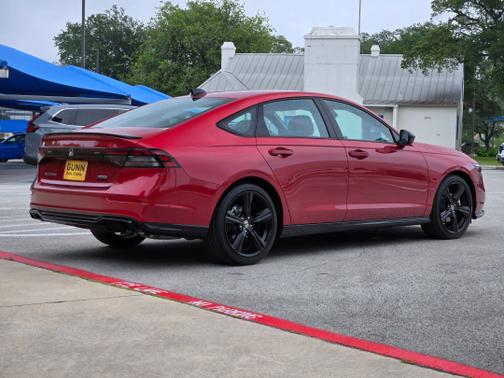 Radiant Red Metallic 2025 Honda Accord Hybrid