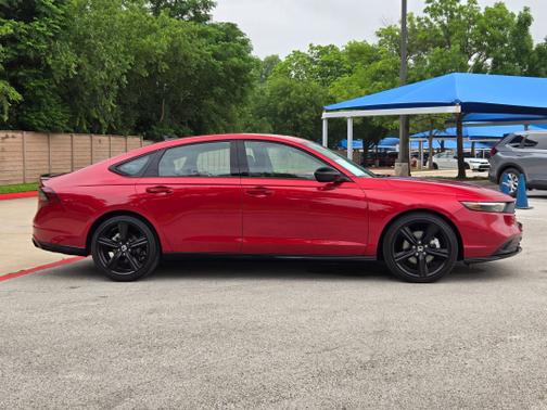 Radiant Red Metallic 2025 Honda Accord Hybrid