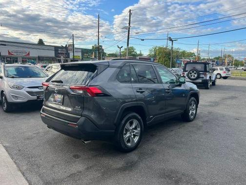 Black 2022 Toyota RAV4 Hybrid XLE