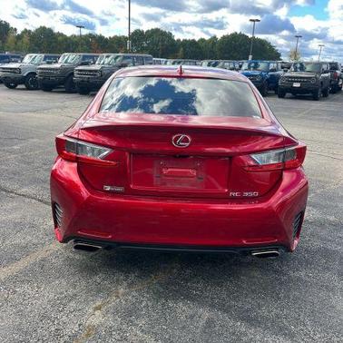 Red 2015 Lexus RC 350 Base