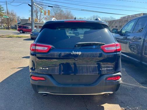 Blue 2014 Jeep Cherokee Limited