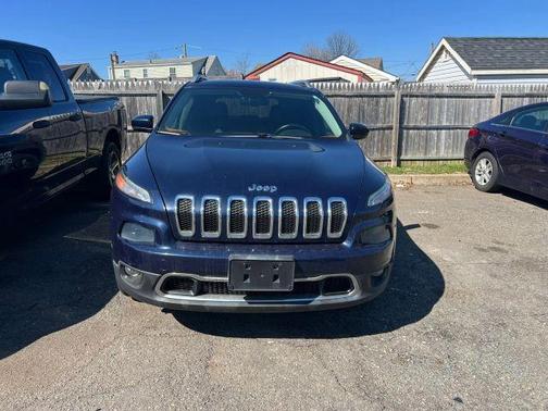 Blue 2014 Jeep Cherokee Limited
