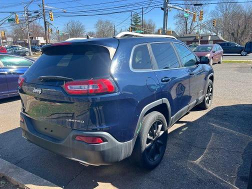 Blue 2014 Jeep Cherokee Limited