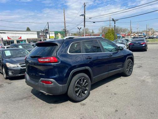 Blue 2014 Jeep Cherokee Limited