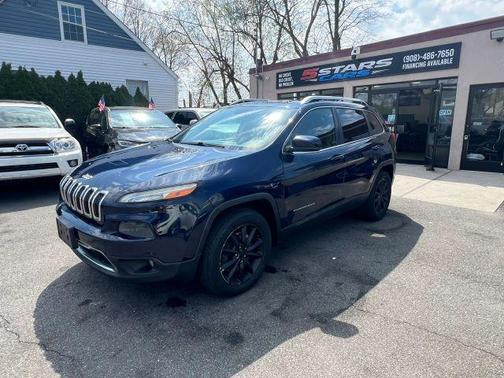 Blue 2014 Jeep Cherokee Limited
