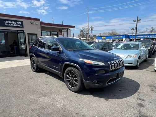 Blue 2014 Jeep Cherokee Limited