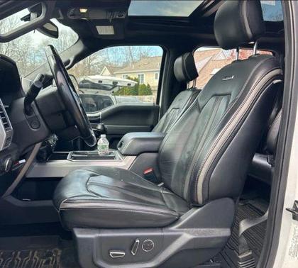 White 2020 Ford F-350 Platinum