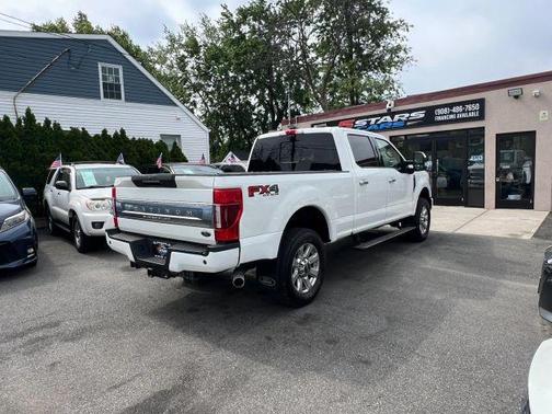 White 2020 Ford F-350 Platinum