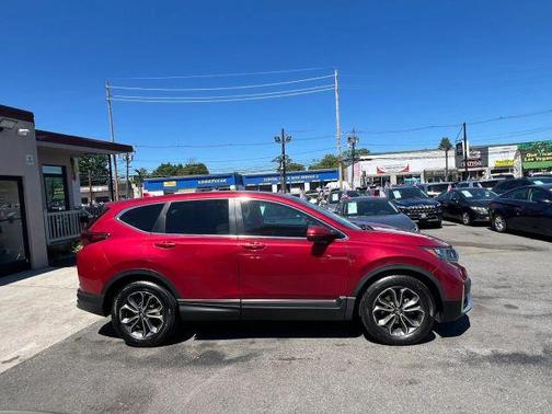 Red 2021 Honda CR-V EX