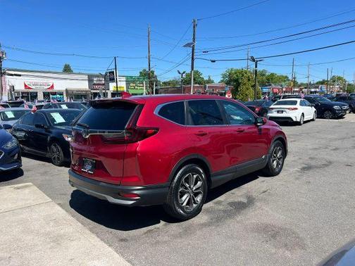 Red 2021 Honda CR-V EX