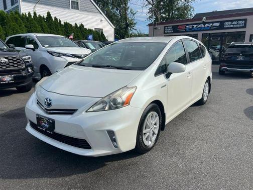 White 2012 Toyota Prius v Three