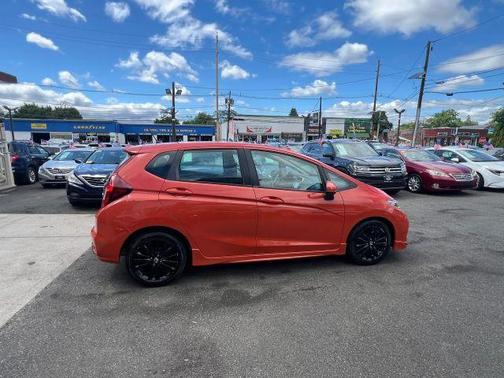 Orange 2018 Honda Fit Sport