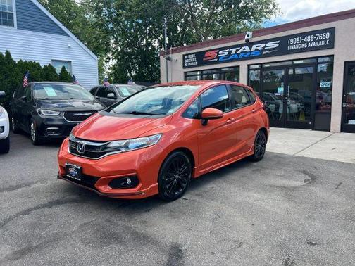 Orange 2018 Honda Fit Sport