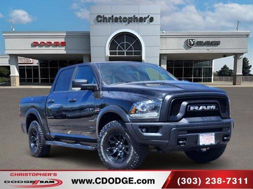 Brilliant Black Crystal Pearlcoat 2018 RAM 1500 Rebel