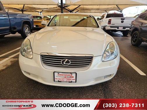 White 2004 Lexus SC 430