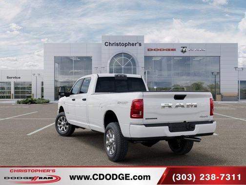 Bright White Clearcoat 2026 RAM 3500 Big Horn