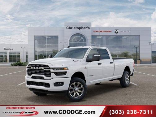 Bright White Clearcoat 2026 RAM 3500 Big Horn