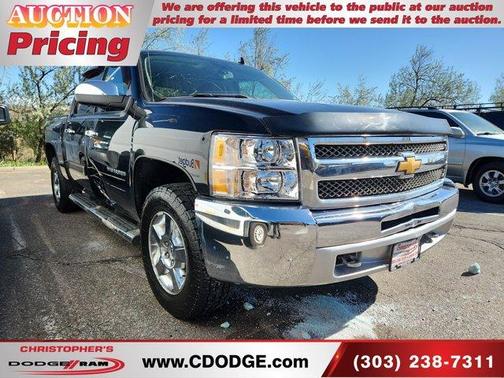 Black 2013 Chevrolet Silverado 1500 LT