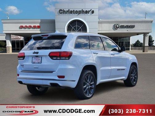 Bright White Clearcoat 2018 Jeep Grand Cherokee High Altitude