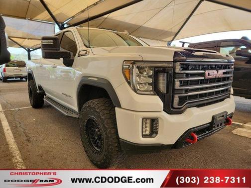 Summit White 2021 GMC Sierra 2500 AT4