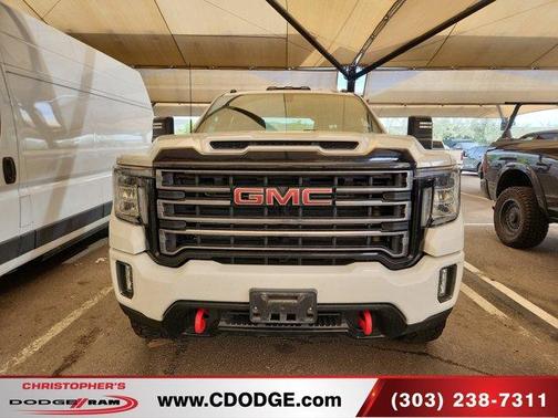Summit White 2021 GMC Sierra 2500 AT4
