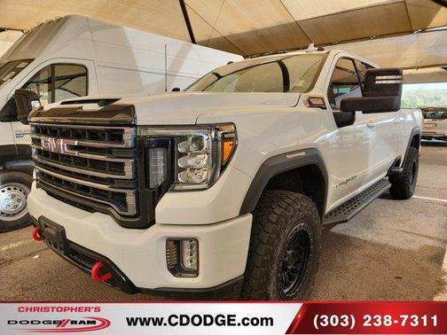 Summit White 2021 GMC Sierra 2500 AT4