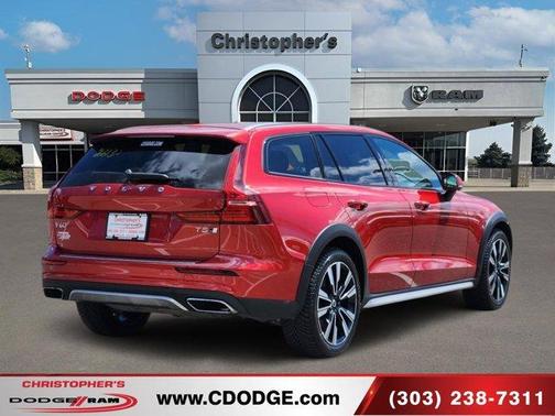 Orange Red 2020 Volvo V60 Cross Country T5