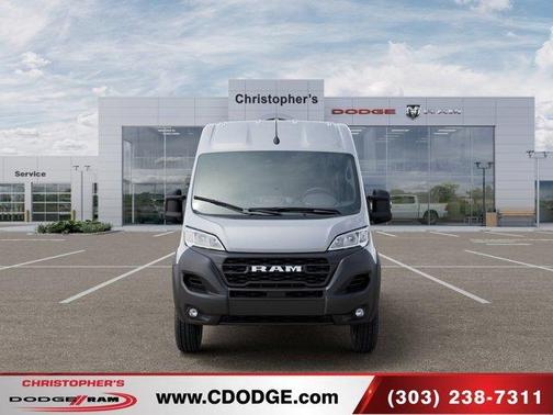 Bright Silver Clearcoat Metallic 2026 RAM ProMaster 2500 High Roof