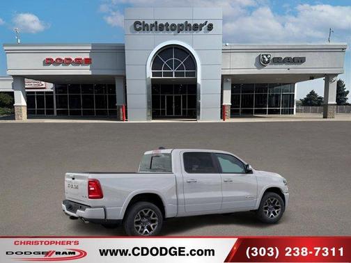 Bright White Clearcoat 2026 RAM 1500 Laramie