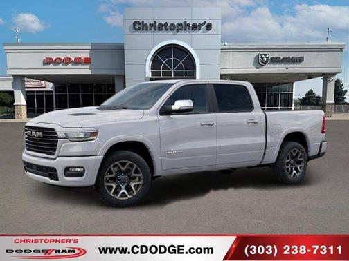Bright White Clearcoat 2026 RAM 1500 Laramie