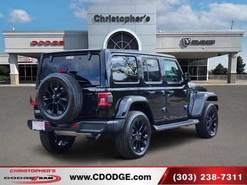 Black Clearcoat 2025 Jeep Wrangler 4xe Sahara