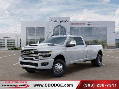 Bright White Clearcoat 2026 RAM 3500 Laramie