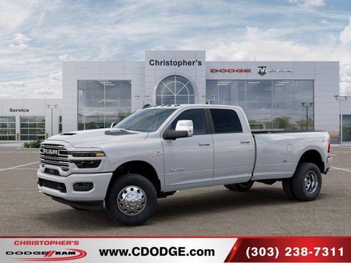 Bright White Clearcoat 2026 RAM 3500 Laramie
