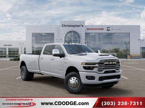 Bright White Clearcoat 2026 RAM 3500 Laramie