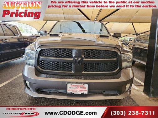 Granite Crystal Clearcoat Metallic 2017 RAM 1500 Sport