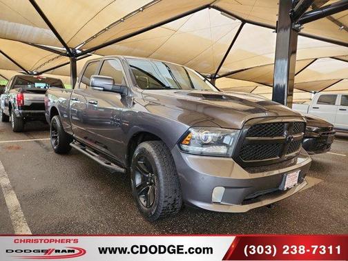 Granite Crystal Clearcoat Metallic 2017 RAM 1500 Sport