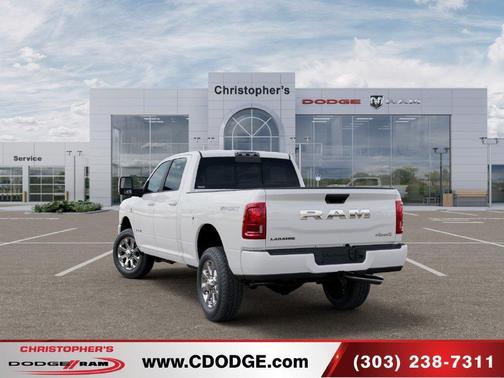 Bright White Clearcoat 2026 RAM 3500 Laramie