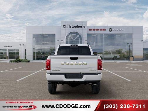 Bright White Clearcoat 2026 RAM 3500 Laramie