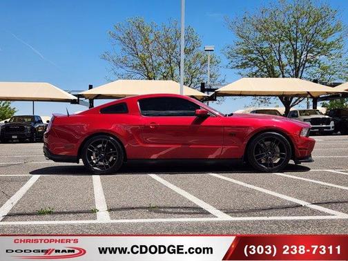 Red 2010 Ford Mustang GT