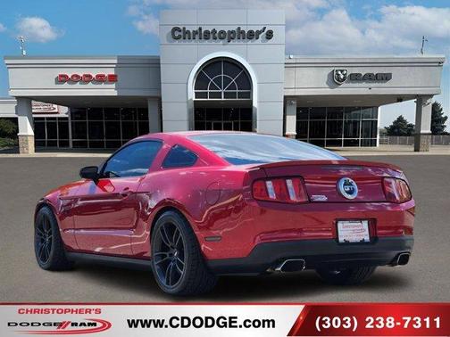 Red 2010 Ford Mustang GT