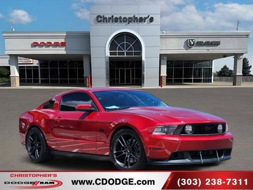Red 2010 Ford Mustang GT