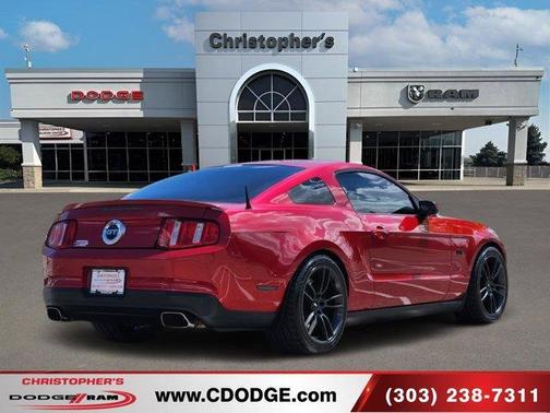 Red 2010 Ford Mustang GT