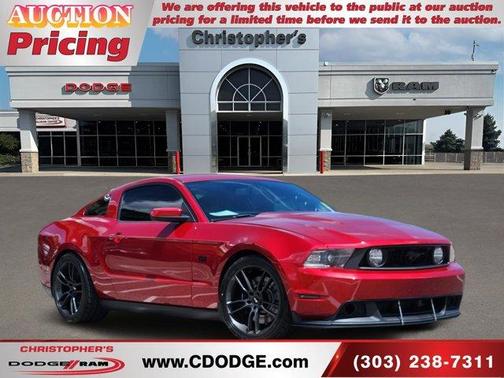 Red 2010 Ford Mustang GT